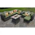 thumbnail image 2 of Venice 10 Piece Outdoor Wicker Patio Furniture Set 10h in Cilantro, 2 of 2