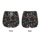 thumbnail image 3 of Balery Basketball Pantalones cortos deportivos para mujer con forro y dos bolsillos, elásticos, para entrenamiento, gimnasio, yoga-Medium, 3 of 7