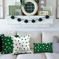 thumbnail image 6 of St Patricks Day Pillow Covers 12x20 Inch Happy St Patricks Day Lucky Green Clover Decor Throw Pillows Covers St Patricks Day Pillow Covers Decor Couch Living Room 52B, 6 of 6