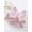 Pink, variant on Baby Girls Mary Jane Flats with Bowknot Soft Sole Cotton Princess Wedding Dress Shoes with Heart Print Prewalkers Crib Shoes for 0-12M