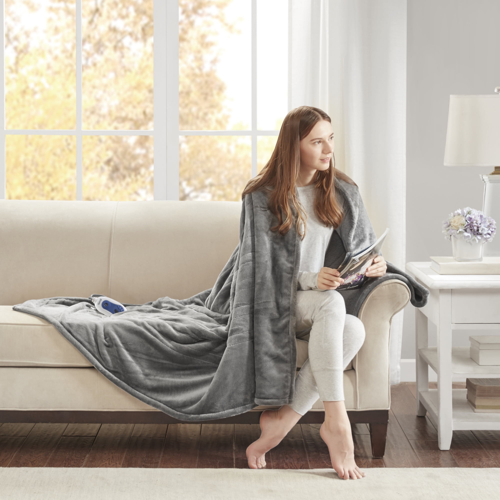 beautyrest heated microlight to berber blanket