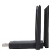 thumbnail image 1 of Adaptador USB WiFi De Doble Banda, Unidad Interna Gigabit 2,4G 5G, Dongle De Red Inalámbrica Para PC De Escritorio De 1300Mbps Con Antena, 1 of 7