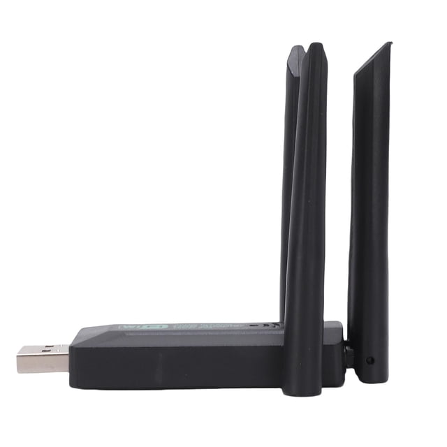 Adaptador USB WiFi De Doble Banda, Unidad Interna Gigabit 2,4G 5G, Dongle De Red Inalámbrica Para PC De Escritorio De 1300Mbps Con Antena