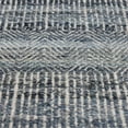thumbnail image 3 of Bowery Hill Modern 5' x 8' Hand Woven Wool Rug in Denim Blue, 3 of 3