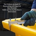 thumbnail image 7 of GXCZ Yellow Polyethylene Two Drum Spill Pallet with Drain, 300-1200kg Load-Bearing, Low Profile Spill Containment Pallet (Size : 67.5x67.5x15), 7 of 7