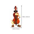 thumbnail image 2 of FONDOTIN Musical Plaything Miniature Violin Model for Collectors 1Pc Brown Plastic, 2 of 8