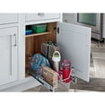 thumbnail image 3 of ClosetMaid 14.5 Inch Wide Kitchen Single Tier Cabinet Pull Out Basket, Platinum, 3 of 3