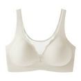 thumbnail image 5 of Minimizer Bras for Women Plus Size Mesh Breathable Seamless Lifting Light Support Push Up Bralettes Everyday Bra, 5 of 5
