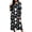 Navy, variant on SELONE Plus Size Nightgowns for Women Long Long Sleeve Sleepshirt Ghost Pumpkin Sleep Dress Halloween House Dress