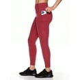 thumbnail image 2 of Reebok Women's Solid Print High Rise 7/8 Legging with 25" Inseam and Side Pockets, 2 of 4