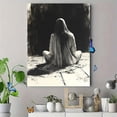 thumbnail image 4 of Qisvanset 12x16 Inch Esther Bible Sketch Canvas Wall Art, Modern Religious Art Household Home Gift Decor, 4 of 8