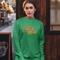 thumbnail image 4 of Proud Army Mom Sweatshirt US Military Family Pride Veteran Patriotic Armed Forces Mother's Day Licensed Crewneck, 4 of 7