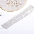 thumbnail image 3 of HAHDAXIA Multi-layered Rhinestone Choker Gold Full Rhinestone Necklace for Women Silver Layered Chain Necklace Wedding Gift for Bride, 3 of 6