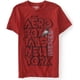 thumbnail image 1 of Playera gráfica Aeropostale Stacked Aero Pigeon para Hombre Rojo XX-Large, 1 of 1