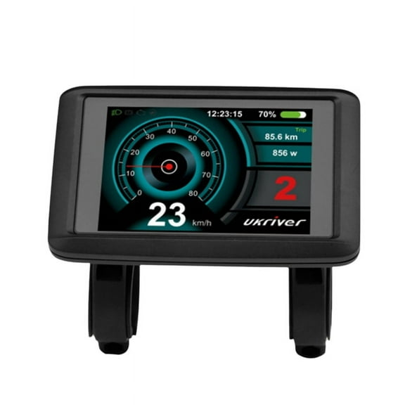 Electric Bike Panel UKC1  Color Display LCD Display Electric Bike Scooter Display with USB SM Connector,1 x Electric Bike Display,Black