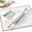 White and Grey Marble with Pastry Mat, variant on Grey Marble with Pastry Mat Rolling Pin for Baking Pasta Dumpling Pie Crust Pizza Bread