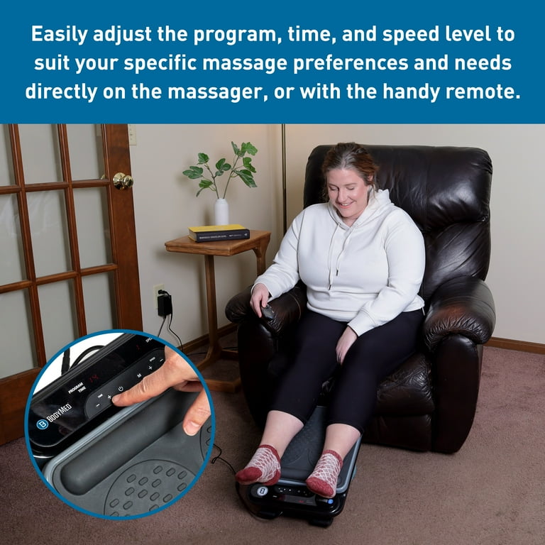 BodyMed Foot Massager | Deep Tissue Vibration Massage Therapy | At-Home  Massager with Remote Control | Fast Relief from Neuropathy, Plantar  Fasciitis, ...