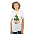 thumbnail image 3 of PACMAN Christmas Tree Ghost and Gifts Graphic T Shirt Men or Women Brisco Brands S, 3 of 6