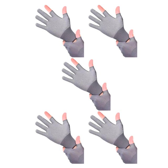 Eigraketly Guantes de fitness para barra de motocicleta, mitones sin dedos ultraligeros de verano, accesorio deportivo, a prueba de viento, para Type2 NO2