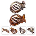 thumbnail image 3 of 2pcs Cheveux Barrettes Pinces à Cheveux Délicates Épingles à Cheveux Forme Ronde Coiffure de Filles, 3 of 8