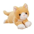 thumbnail image 2 of Juguete de Peluche de Gato Perfecl Gatito Acurrucado Marrón 20.87 pulgadas, 2 of 8
