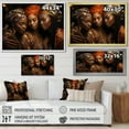 thumbnail image 4 of Designart "Sisters Cultures in Africa I" African American Floater Framed Canvas Wall Art, 4 of 7