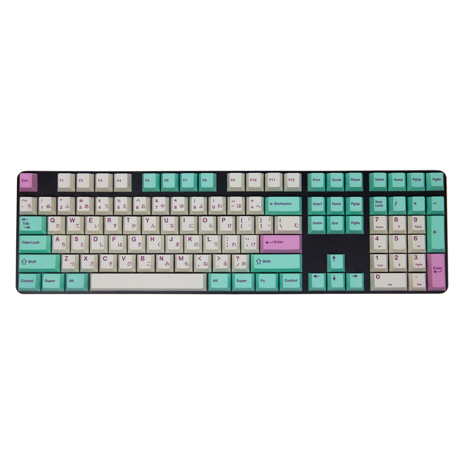 Cherry Profile PBT Moonlight w/ Hiragana Keycaps