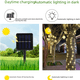 thumbnail image 3 of Luces de cadena de cuero solares de bajo voltaje para exteriores, luces LED de cobre, luces decorativas para patio, 3 of 5