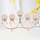 thumbnail image 4 of s dorado decorativo de 5 brazos Gloria candelabro, 4 of 9