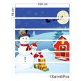 thumbnail image 4 of Pegatinas navideñas CHAO 3D impermeables, 4 of 4