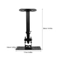 thumbnail image 2 of Masteelf Ceiling Speaker Mount Wall Mounted Speaker Holder Adjustable Speaker Mount Bracket Heavy Duty Speaker Stand Wall Fixed Speaker Holder Ceiling Mounted Speaker Bracket, 2 of 8