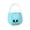 A005- Orange (Ghost Pumpkin), variant on Halloween Bag, Teal Pumpkin Trick Or Treat Bag, Halloween Treat Bags for Student, Halloween Trick Or Treat Basket, Soft Plush Jack O Lantern Pail 10X8X6 in for Candy Carrying and