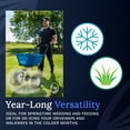 thumbnail image 6 of Charles Walters Equipment CW2500 Landscape Rated Broadcast Spreader, 80lb Capacity with Painted Steel Frame for Spreading Grass Seed, Fertilizer, and Ice Melt on Lawns, Driveways, and More, 6 of 7