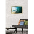 thumbnail image 2 of Surfing - The Lip Wall Poster, 14.725" x 22.375", Framed, 2 of 5