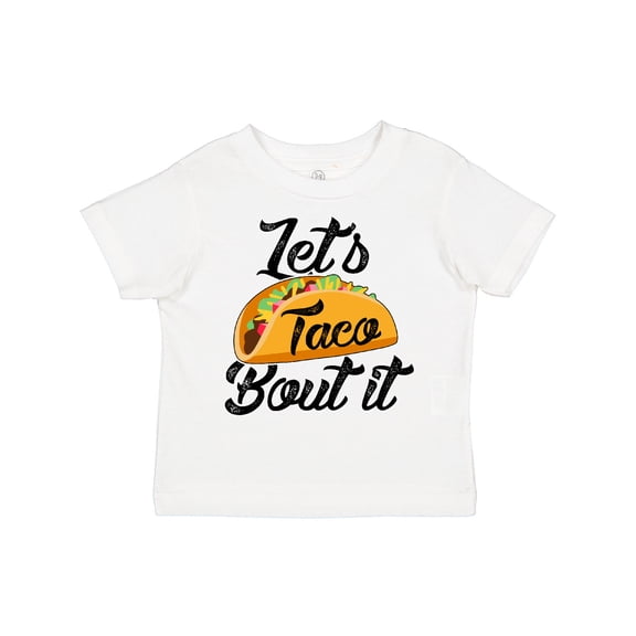 Inktastic Lets Taco Bout It Boys or Girls Toddler T-Shirt
