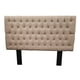 thumbnail image 2 of Cabecera El Bazar Store Capitonada Soho Beige King Size, 2 of 5