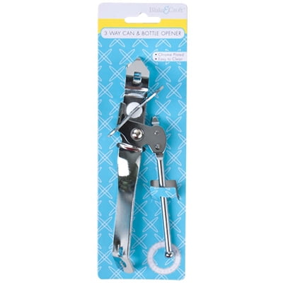 

Regent 4PK 3 Way Chrome Plated Can & Bottle Opener.
