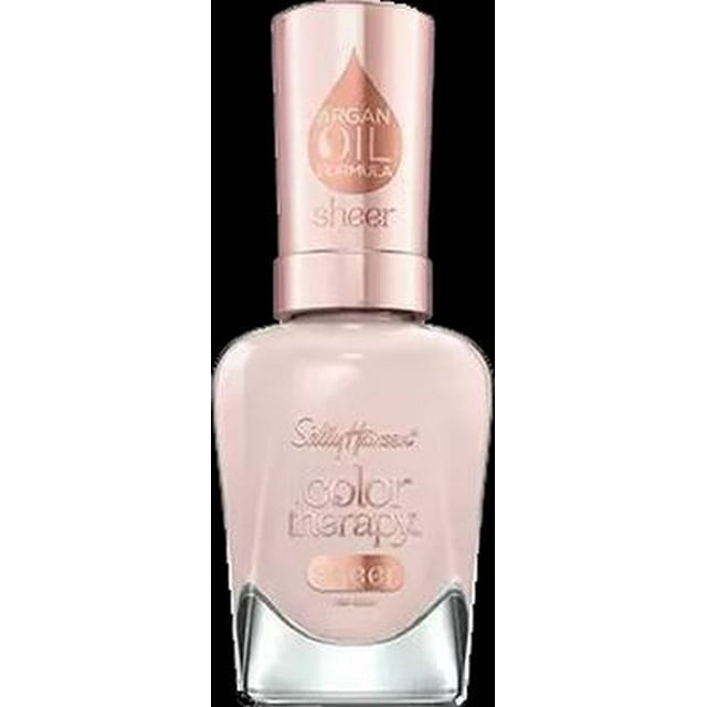 Sally Hansen Color Therapy Lacquer Nail Polish, Bare Kiss, 0.5 Fl. Oz.