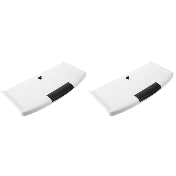 2pcs Keyboard Tray Sliding Keyboard Holder Under Desk Keyboard Tray Keyboard Slide-out Platform