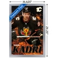 thumbnail image 3 of NHL Calgary Flames - Nazem Kadri 24 Wall Poster, 14.725" x 22.375" Framed, 3 of 6
