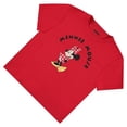 thumbnail image 3 of Disney Women's T-shirt, Classic Cartoon Printed Minnie Mouse Shirt Red – XS, 3 of 6