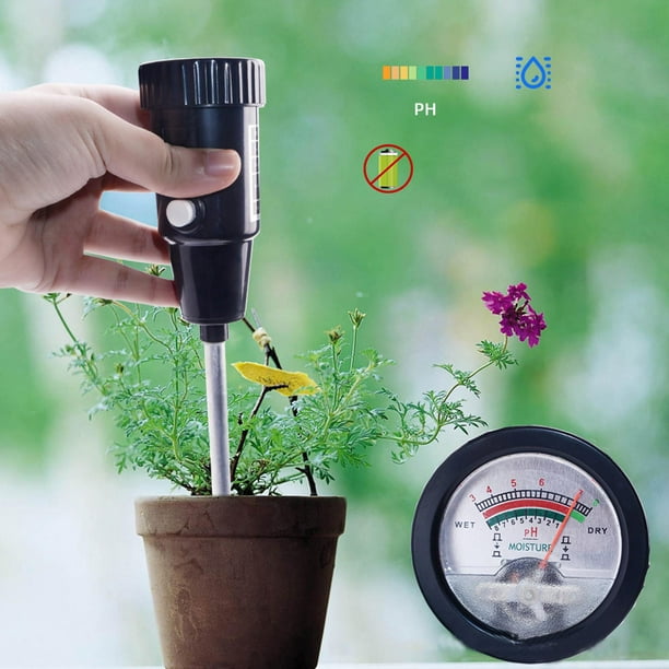 1 pc Humidimètre du sol, hygromètre du sol pour plantes, jauge d'eau du sol  intérieur extérieur, capteur d'humidité du sol pour jardin, pelouse, soins