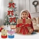 thumbnail image 4 of Xihbxyly Juego de Cintas Navideñas con Purpurina Metálica y Bordes de Alambre para Manualidades, Envoltura de Regalos y Decoración de Árboles. Rojo, Dorado, Plateado, Rosa y Azul. 5 Rollos de 10 M de, 4 of 7