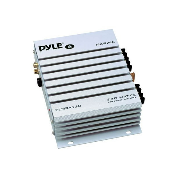PYLE Hydra Series PLMRA120 Marine amplifier 2channel 120 Watts x 2