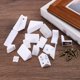 thumbnail image 4 of Uxcell 8 Pcs Soportes de esquina de plástico de 90 grados 0.87*1.67*0.87 pulgadas con 24 Pcs Tornillos Blanco, 4 of 6