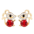 thumbnail image 1 of Minnieouse Pendientes con pasador de ratón bonito y aplicaciones amplias de aleación para mujer, aretes exquisitos de moda Ropa, zapatos y accesorios Miscelánea, 1 of 6