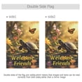 thumbnail image 3 of Turtle Butterfly Sunset Garden Flag House Banner 28" x 40" Double Sided Outdoor Yard Decoration, 3 of 6