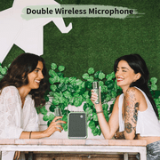 Divoom SongBird Portable Bluetooth Speaker 50W Powerful Sound with Karaoke Microphone and Voice Change Mode, Green