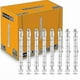 thumbnail image 1 of 6 Pack R7s Halogen Bulb 118mm 230W Dimmable 230V 4650lm 2800k Warm White Energy Saving Tungsten Linear Bulbs Floodlight J118 Security Light Bulb [Ener, 1 of 3