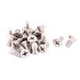 thumbnail image 1 of Unique Bargains M6 x 12mm Phillips Flat Head Countersunk Bolts Machine Screws 20pcs, 1 of 1
